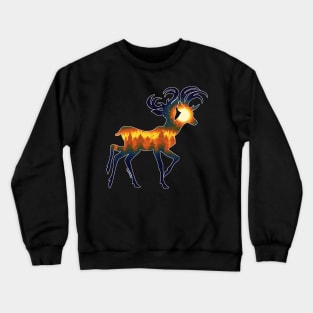 Vintage Mutant Deer Crewneck Sweatshirt